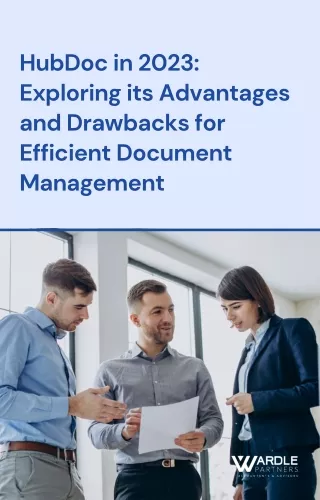 HubDoc in 2023: its Advantages and Drawbacks for Efficient Document Management