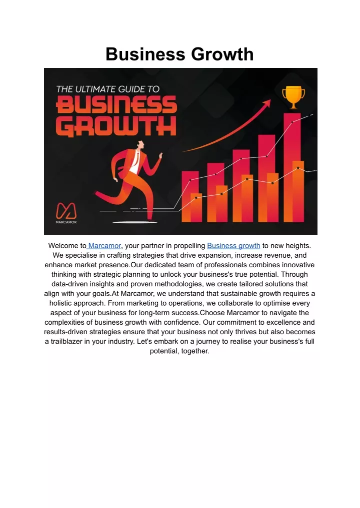 business growth