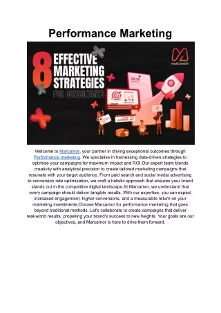 performance marketing
