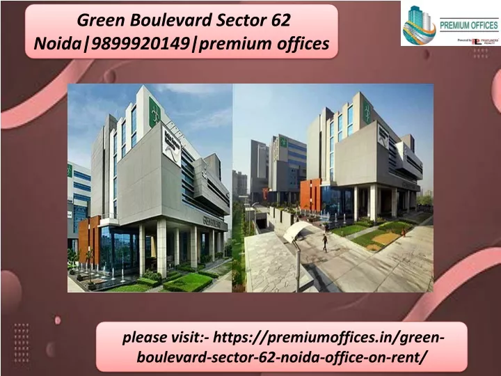 green boulevard sector 62 noida 9899920149