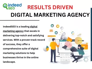 results driven digital marketing agency