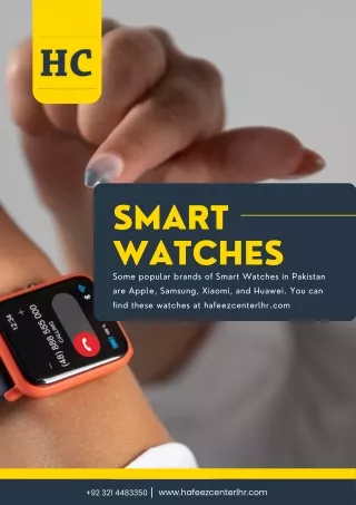 Best Quality Relaiable Collection of Smart watches | Hc Online Store