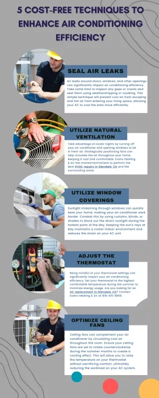 5 Cost-Free Techniques To Enhance Air Conditioning Efficiency