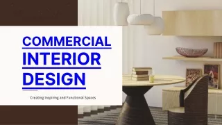 Elevate Your Space with Premier Commercial Interior Design in Las Vegas