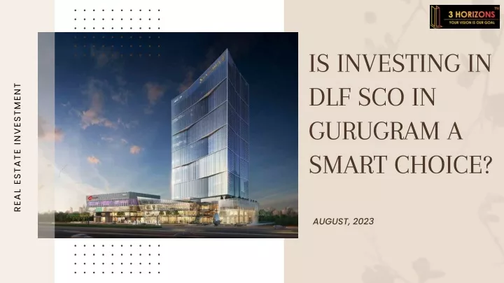 is investing in dlf sco in gurugram a smart choice