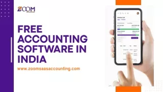 Free accounting software in India
