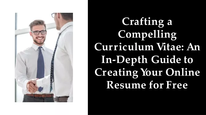 crafting a compelling