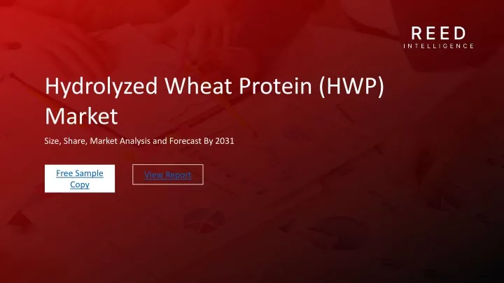 hydrolyzed wheat protein hwp market