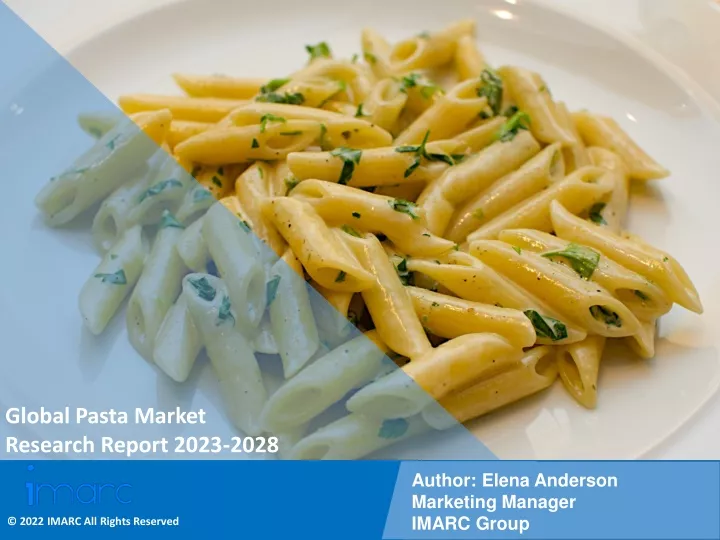 global pasta market research report 2023 2028