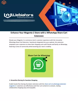 enhance your magento 2 store with a whatsapp