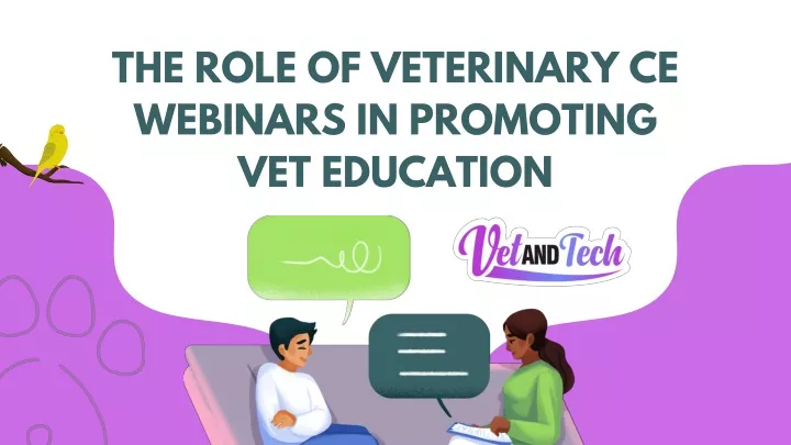 the role of veterinary ce webinars in promoting