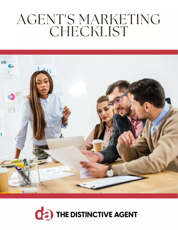 agent s marketing checklist