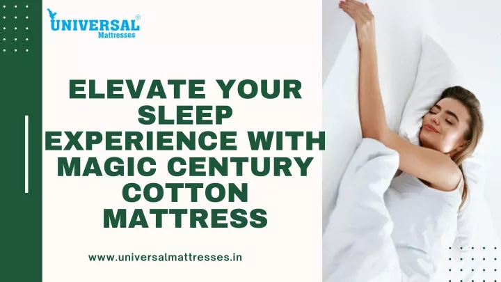 elevate your sleep experience with magic century