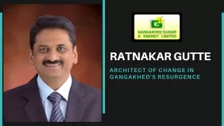 Ratnakar Gutte Architect of Change in Gangakhed's Resurgence #ratnakargutte #gangakhed