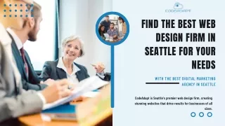 Find the Best Web Design Firm in Seattle for Your Needs
