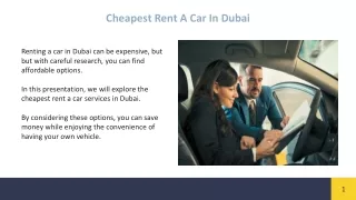 Cheapest Rent Car In Dubai