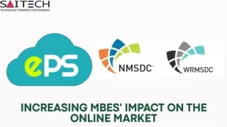 Increasing MBEs' Impact on the Online Market