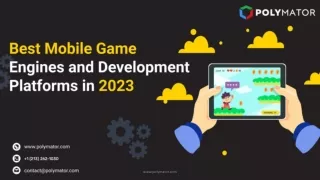 Best Mobile Game Engines and Development Platforms