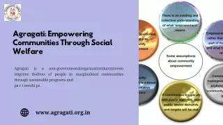 Agragati Empowering Communities Through Social Welfare