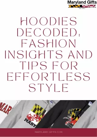Hoodies Decoded: Fashion Insights and Tips for Effortless Style
