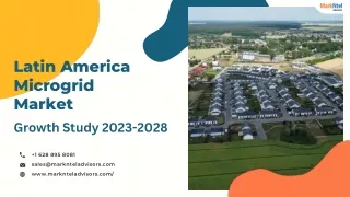 Latin America Microgrid Market Size, Share and Growth Analysis Report PDF