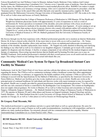 fortson household care and wellness center