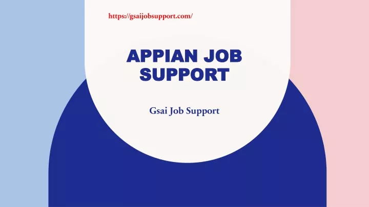 appian job support