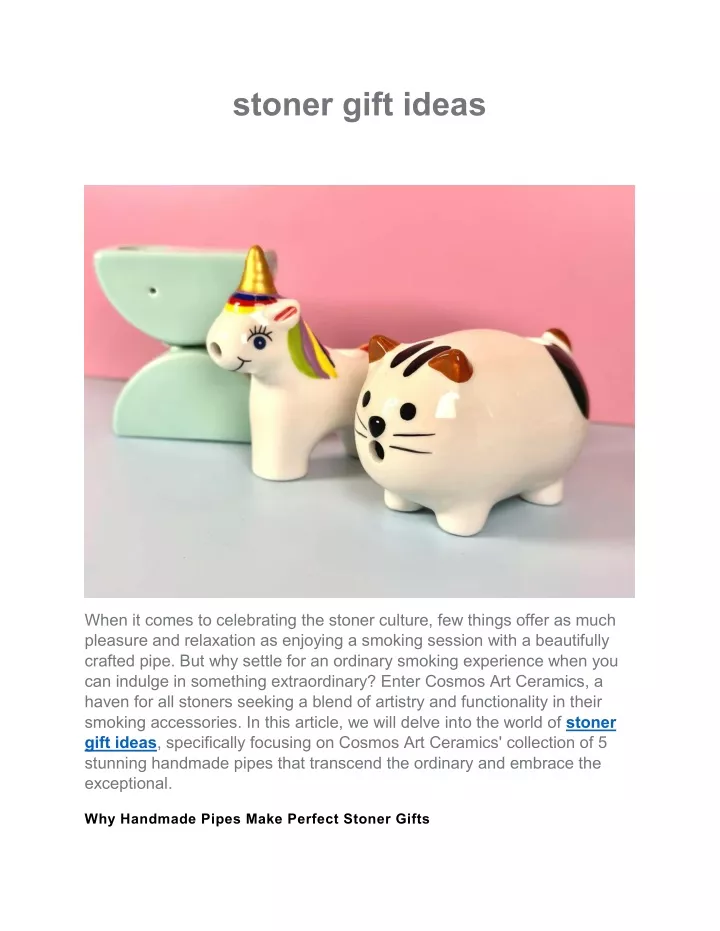 stoner gift ideas