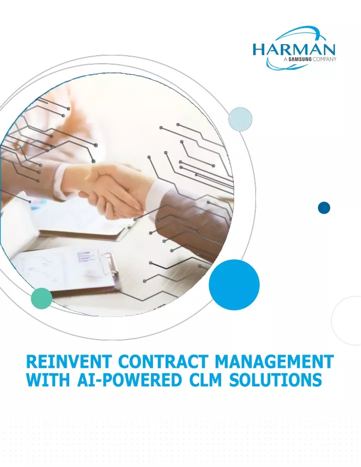 reinvent contract management with ai powered