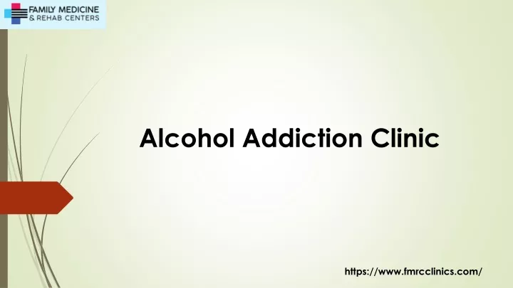 alcohol addiction clinic