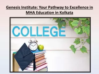 Genesis Institute Your Pathway to Excellence in kolkata
