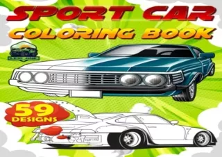 [PDF] Sports Car Coloring Book: for Car Lovers, Adults, Man, male, adult boy, bo