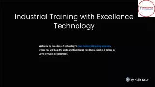 java industrial-Training-with-Excellence-Technology