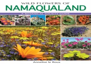 PDF Wild Flowers of Namaqualand: A Botanical Society guide Ipad