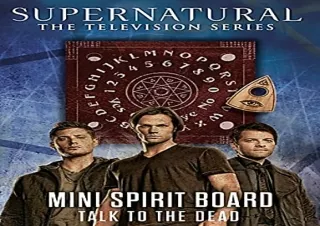 PDF Supernatural Mini Spirit Board: Talk to the Dead (RP Minis) Free
