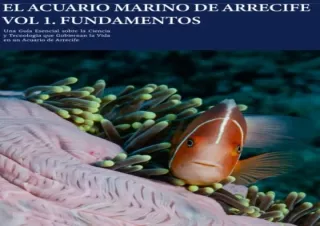 PDF El Acuario Marino de Arrecife. Vol. 1.Fundamentos (Spanish Edition) Free