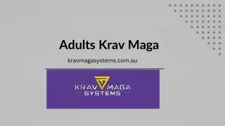 Adults Krav Maga - kravmagasystems.com.au