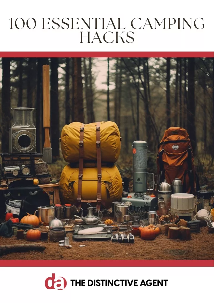 100 essential camping hacks