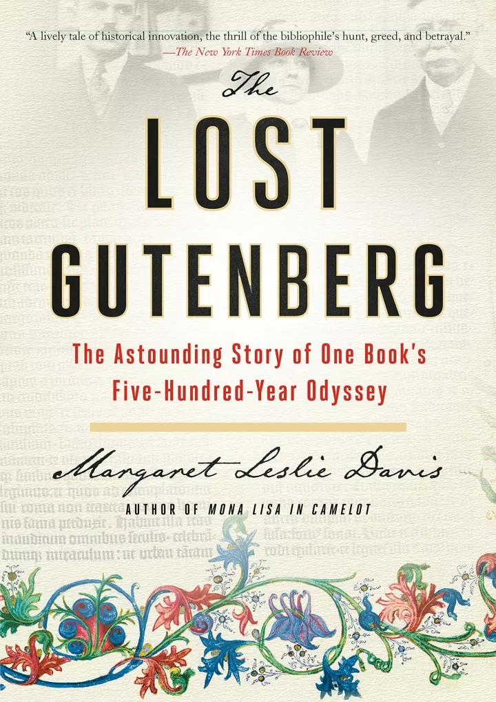 the lost gutenberg the astounding story