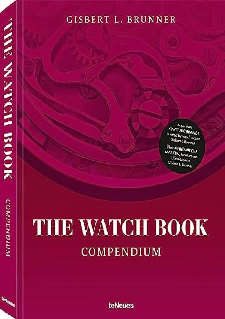 the watch book compendium download pdf read