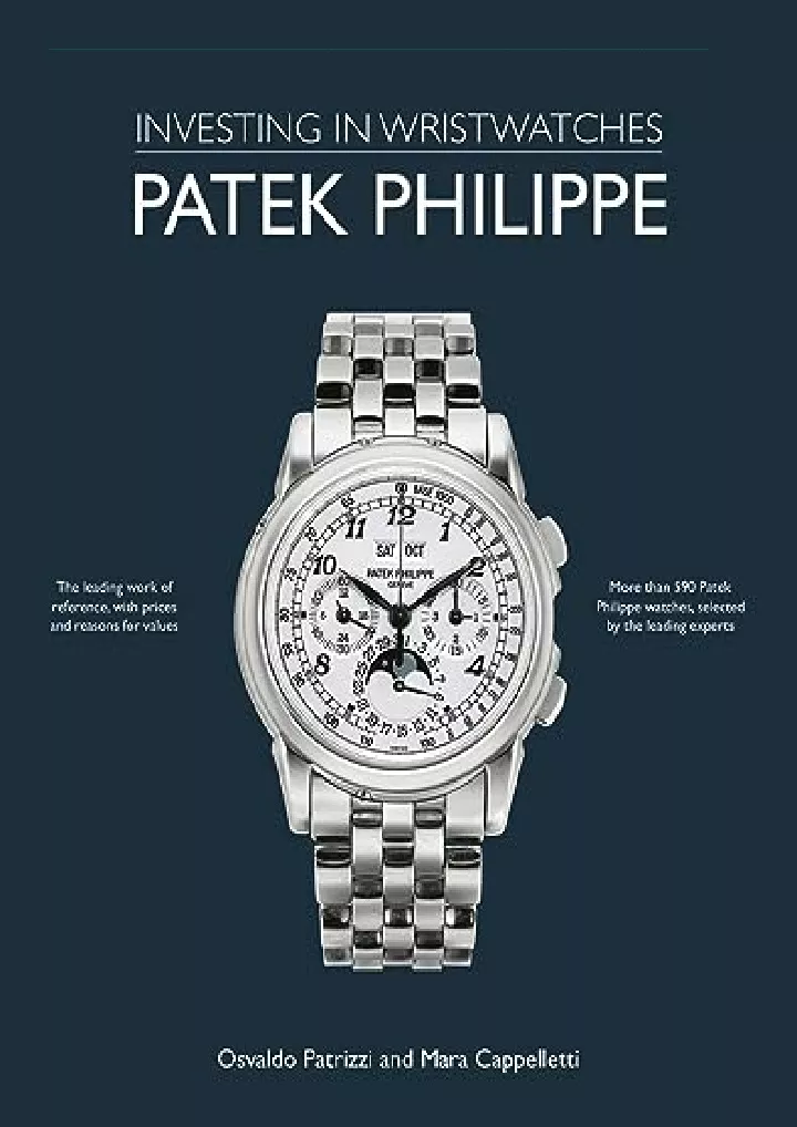 patek philippe investing in wristwatches download