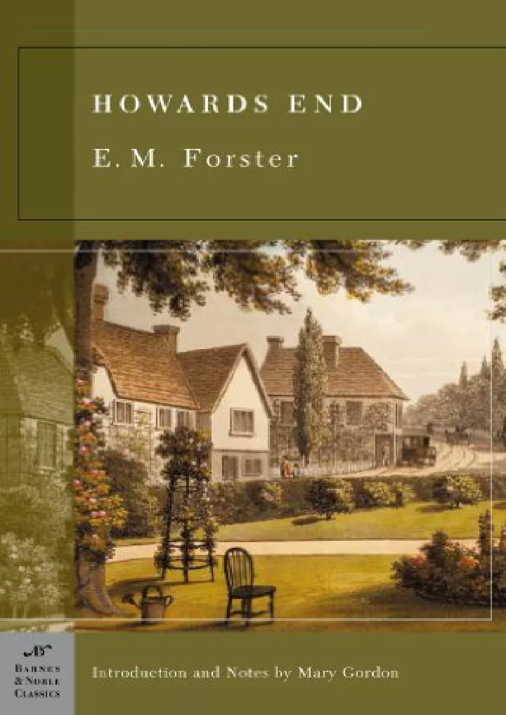 howards end barnes noble classics download