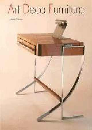 EPUB DOWNLOAD Art Deco Furniture: The French Designers free