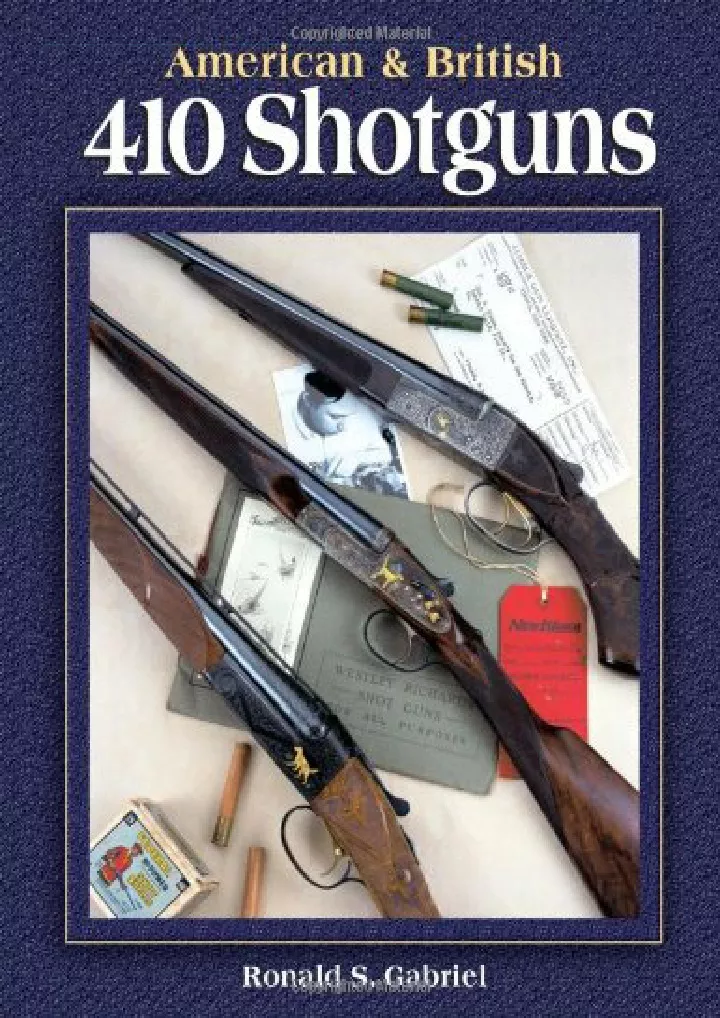 american british 410 shotguns download pdf read