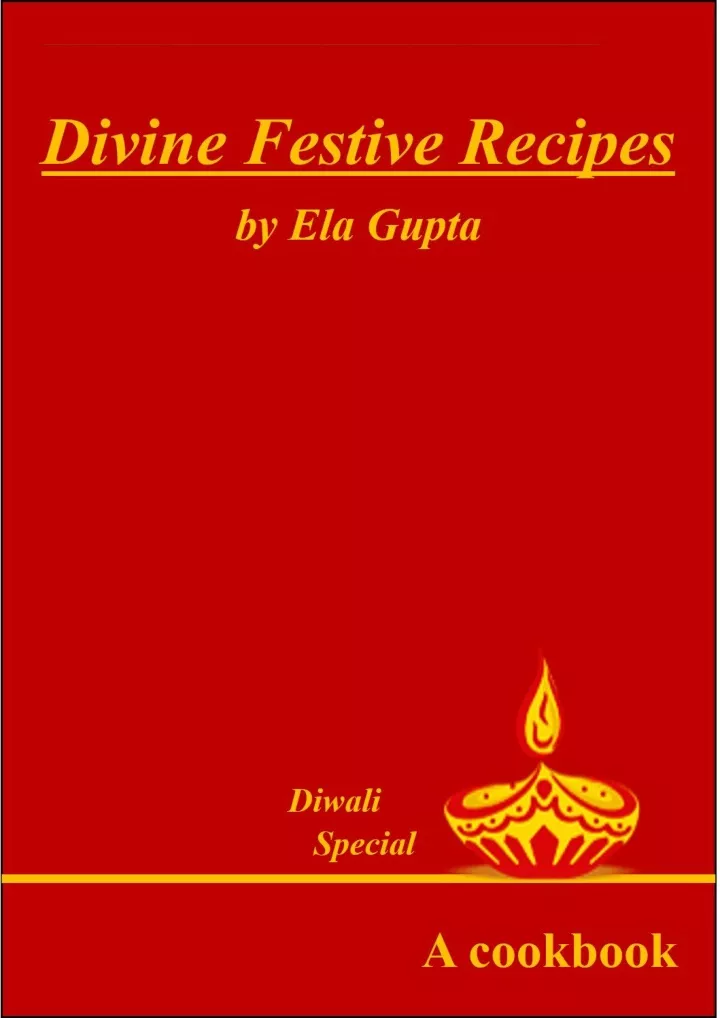 divine festive recipes diwali special download