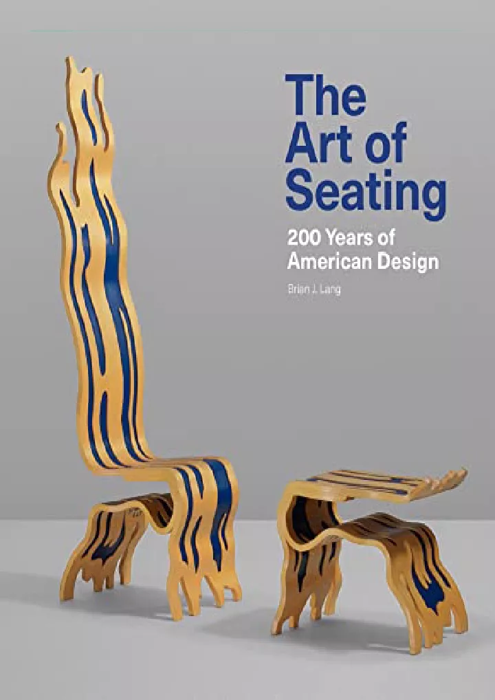 the art of seating 200 years of american design