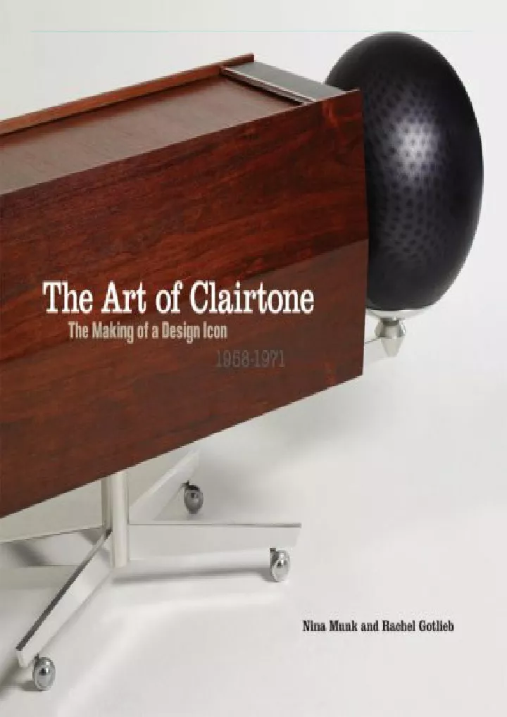 the art of clairtone the making of a design icon