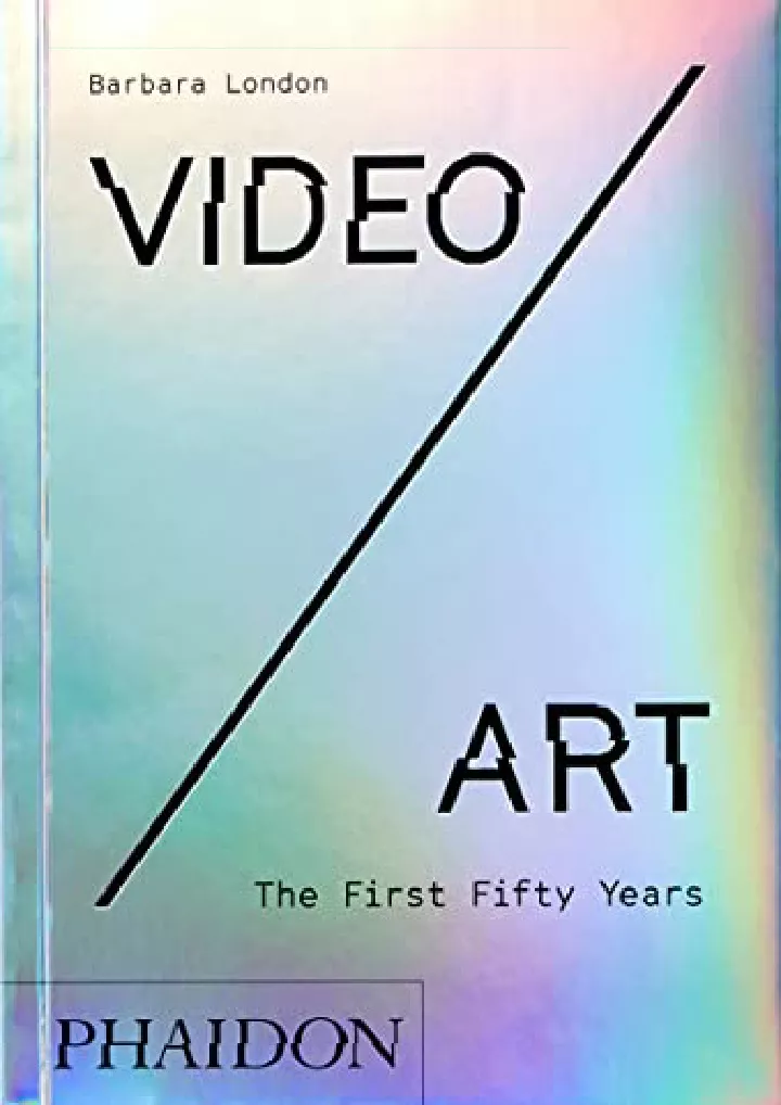 video art the first fifty years download pdf read