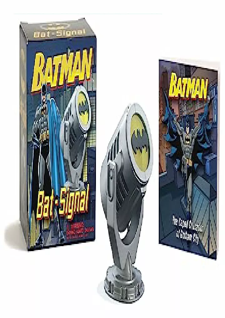 PPT - PDF BOOK DOWNLOAD Batman: Bat Signal (RP Minis) bestseller ...