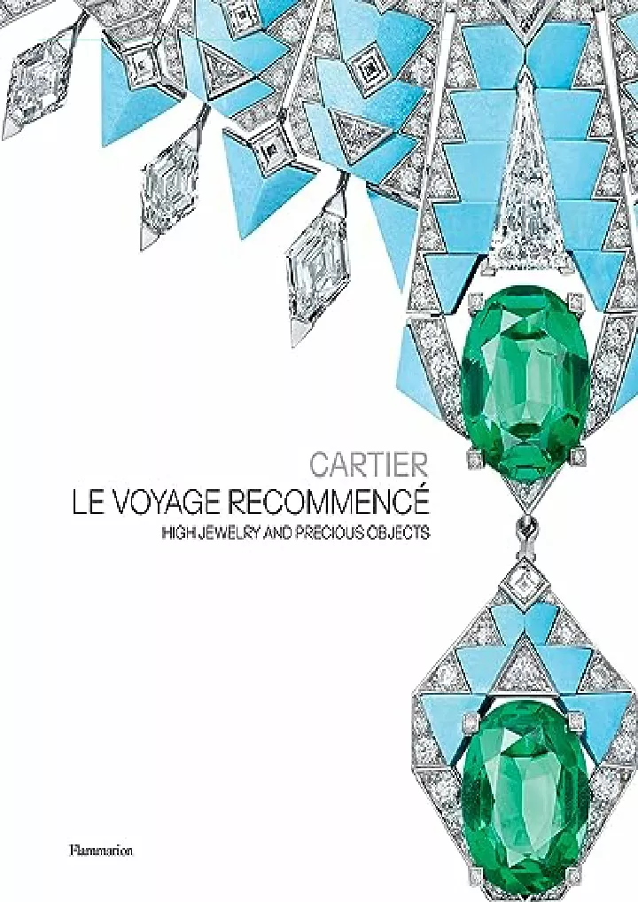 cartier le voyage recommenc high jewelry